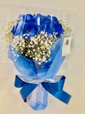 青いバラ　花束｜「彩季舎」　（群馬県高崎市の花キューピット加盟店 花屋）のブログ