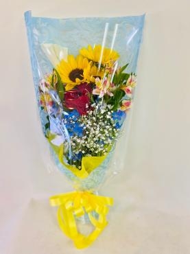 お誕生日のお祝い　男性へ　花束｜「彩季舎」　（群馬県高崎市の花キューピット加盟店 花屋）のブログ