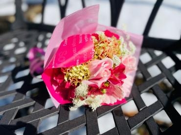ミニブーケ 花屋ブログ 群馬県高崎市の花屋 彩季舎にフラワーギフトはお任せください 当店は 安心と信頼の花キューピット加盟店です 花キューピットタウン