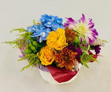 お誕生祝い　アレンジメント｜「彩季舎」　（群馬県高崎市の花キューピット加盟店 花屋）のブログ