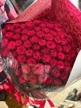 108本の赤バラの花束　プロポーズ｜「彩季舎」　（群馬県高崎市の花キューピット加盟店 花屋）のブログ