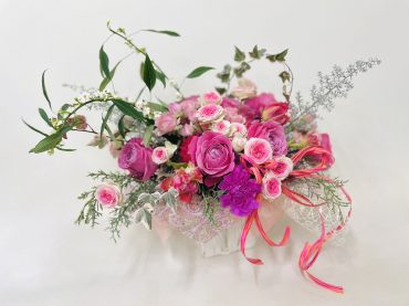 ご結婚祝いのアレンジメント｜「彩季舎」　（群馬県高崎市の花キューピット加盟店 花屋）のブログ