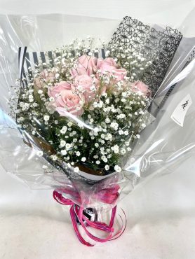 可憐なピンクの花束｜「彩季舎」　（群馬県高崎市の花キューピット加盟店 花屋）のブログ