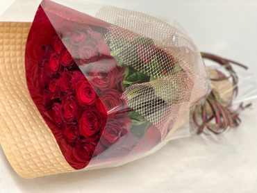 赤バラ21本　プロポーズ花束｜「彩季舎」　（群馬県高崎市の花キューピット加盟店 花屋）のブログ