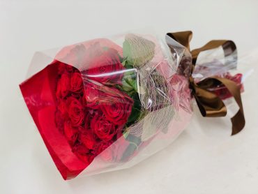 赤バラ40本の花束　プロポーズ