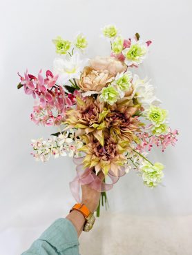 造花のクラッチブーケ、ブートニア｜「彩季舎」　（群馬県高崎市の花キューピット加盟店 花屋）のブログ