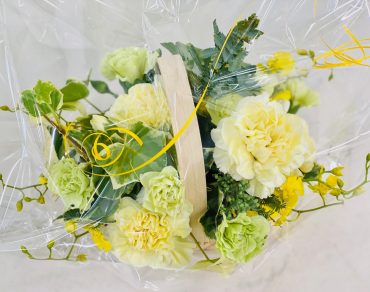 黄色系　アレンジメント｜「彩季舎」　（群馬県高崎市の花キューピット加盟店 花屋）のブログ