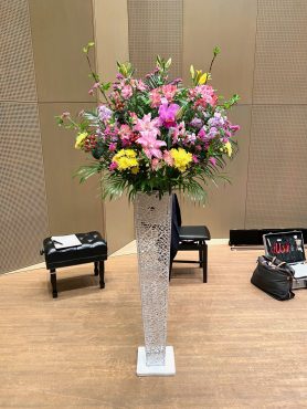 高崎シティギャラリー　コアホールへ｜「彩季舎」　（群馬県高崎市の花キューピット加盟店 花屋）のブログ