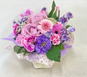 古希のお祝い　アレンジメント｜「彩季舎」　（群馬県高崎市の花キューピット加盟店 花屋）のブログ