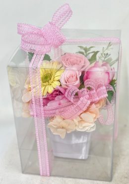 ご退職祝いにプリザーブドフラワー｜「彩季舎」　（群馬県高崎市の花キューピット加盟店 花屋）のブログ