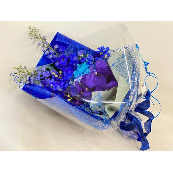 感謝の花束　ブルー系 900216