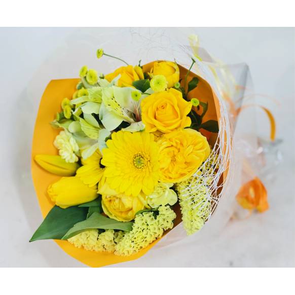 感謝のブーケ　イエロー系
